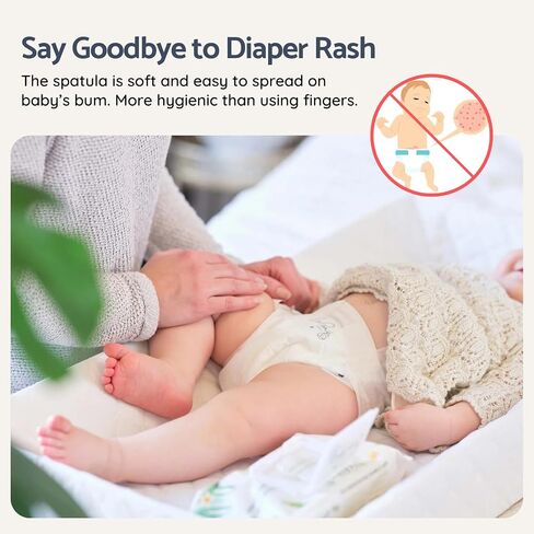3 Packs Silicone Diaper Cream Applicator with Suction Base, Diaper Cream Spatula Applicator for Babies, Soft Silicone Diaper Cream Brush (Sage/Ether/Natural) in Saudi Arabia
