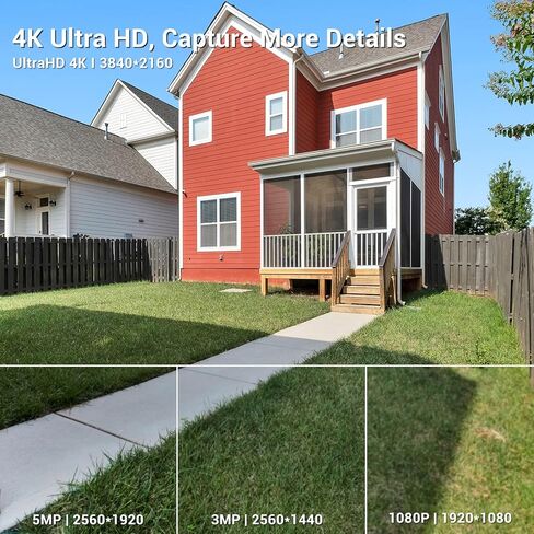 SUNBA 4K 30X Optical Zoom IP PoE+ Outdoor PTZ Camera Outdoor, Two-Way Audio High Speed Security PTZ Dome, Long Range Infrared Night Vision up to 1000ft (405-D30X 4K) in Kuwait