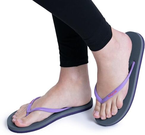 Feelgoodz Women's Slimz Ultra Natural Rubber Flip Flops in Kuwait