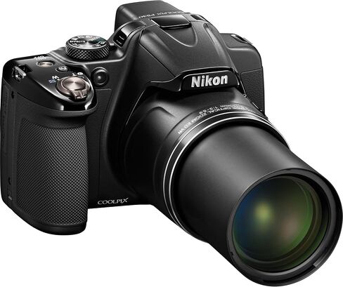 Nikon COOLPIX P530 16.1 MP CMOS Digital Camera with 42x Zoom NIKKOR Lens and Full HD 1080p Video (Black) (Certified Refurbished) in Saudi Arabia