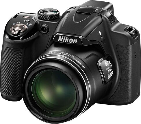 Nikon COOLPIX P530 16.1 MP CMOS Digital Camera with 42x Zoom NIKKOR Lens and Full HD 1080p Video (Black) (Certified Refurbished) in Saudi Arabia