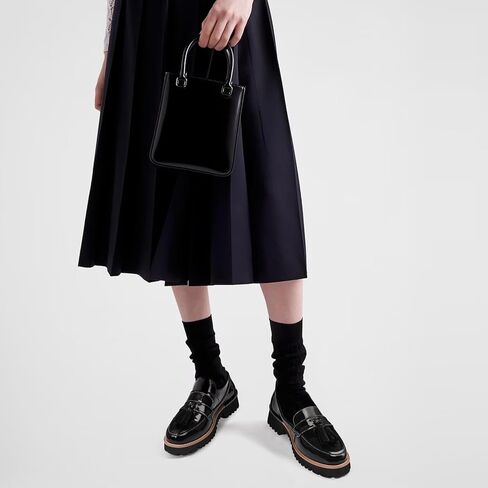 MUCCCUTE Loafers for Women Platform Chunky Loafer Comfortable Slip On Lug Sole Patent Leather Tassel Casual Work Shoes in Saudi Arabia