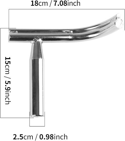 Woodturning Lathe Tool Rest For Woodworking Special-Shaped Lathe Curved Turning Tools Lathe Tool Rest,1" Diameter Post in Saudi Arabia