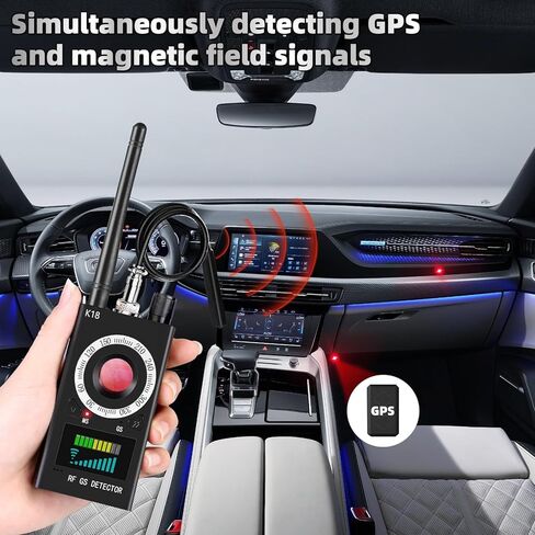 كاشفات الكاميرا الخفية، كاشف تتبع نظام تحديد المواقع العالمي (GPS)، كاشف الاستماع للتجسس، كاشف الإشارة اللاسلكية، ماسح ضوئي للحشرات المخفية وكاشف الكاميرا للفندق، السيارة، الحمام، المكتب in Kuwait