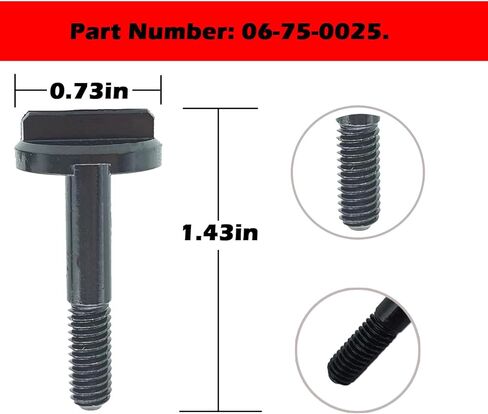 06-75-0025 برغي وسادة دعم الشفرة يناسب ميلووكي 2626-20 M18 متعدد الأدوات 2 حزمة in Kuwait