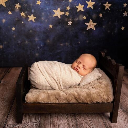 Baby Wrap. Set of 3 Newborn Photography Wraps. Baby Swaddle or Blanket for Newborn Photography Props. Waffle Knit Swaddle. Infant Photoshoot Props for Boy or Girl. in Kuwait