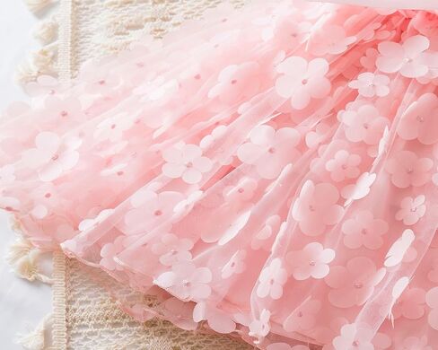 Nileafes Toddler Girl Tulle Dress Girls Tutu Princess Casual Dresses in Kuwait