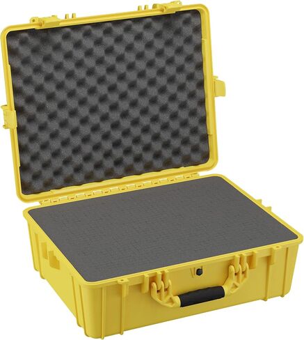 Condition 1 25" Large Waterproof Hard Case, Model 839, Orange | With Foam, Portable Protective Storage Box for Travel, Hunting, Military, Tactical, Made in USA, 24.50"x19.46"x8.41" in Saudi Arabia