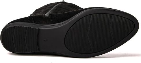 GLOBALWIN Women's Knee-High Fashion Boots Wide Calf Flat Dressy Fall Winter Fashion Boots For Women in Kuwait