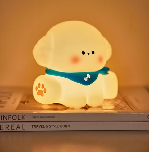 Night Light for Kids Lamp,Soft Silicone Kids Night Light,Nursery Light for Baby Room and Toddler Toy,Portable Night Light for Kids Room,Dimmable Rechargeable Animal Lights for Girls and Boys in Saudi Arabia