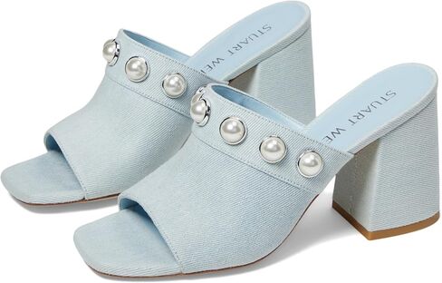 حذاء نسائي من Stuart Weitzman Portia 85 Slide Mule in Saudi Arabia