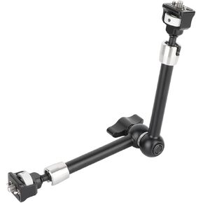 CAMVATE Multipurpose Articulating Arm with Anti-Twist 1/4''-20 Screw Mount (11", Black Knob)-3659