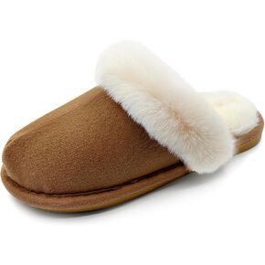 OLDSH Slippers for Women, Slippers for Men, House Slippers for Woman, Indoor Outdoor Fluffy Womens Slippers Shoes, Fuzzy Home Women’s Slippers, Gifts for Birthday Christmas New Year Women Mom Ladies