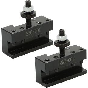 OXA 250-001 Quick Change Turning and Facing Lathe Tool Post Holder Steel Tool Holder - 2Pcs