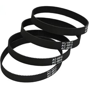 4 Pack AC-0815 Replacement for Air Compressor Timing Belt for Craftsman Replaces CAC-1311 CAC-1342