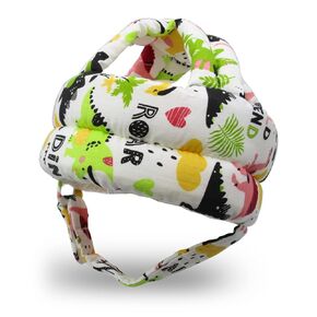 Baby Head Protector Baby Helmet for Crawling Walking, No Bumps Safety Head Adjustable Protective Cap for Walking, Playing (Animals)