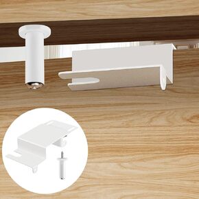 1 Pack Child Safety Door Top Lock, Keep Children/Pets Out of Door | Fit 0.8-2 inch Thick Doors, Opens From Both Sides, for Toddler Childproofing, Drilling Into Door Frame Required in Saudi Arabia