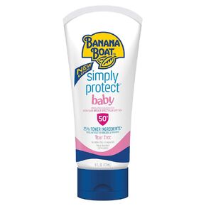 Banana Boat Suncare Banana Boat Simply Protect Mineral-based Sunscreen Lotion for Baby Spf 50+, 6 Oz