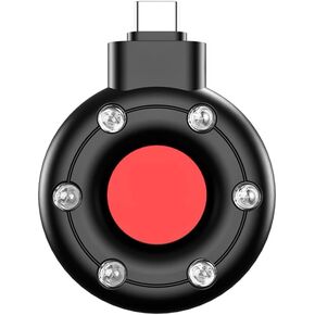 OJR Type C Hidden Camera Detector - Camera Finder and Spy Cam Detection Device - Detects Wireless and Wired Cameras for Privacy Protection