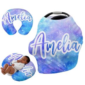Car Seat Covers Canopy Cover - Multi-use Cover Carseat Canopy, Breastfeeding Cover, Car Seat Covers for Babies, Boys Girls Gifts