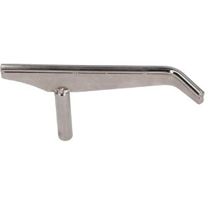 Lathe Tool Rest 5/8 Inch Post, Alloy Steel Woodturning Tool Rest for Wood Lathe Woodworking, Hardened Steel Rod Special Shaped Wood Turning Lathe Turning Tool Rest Bar