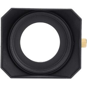 Qiilu Square Lens Hood Shade, Accessory for Camcorder Digital for DV and Digital Video Camera Lens Filter(40.5mm)