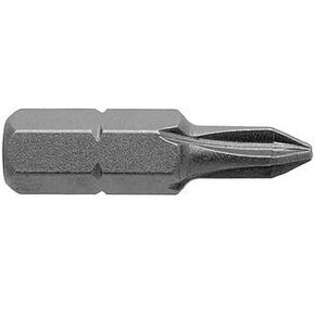APEX 446-2X HEX BIT, PHILLIPS, #2X25MM, TOOL STEEL (10 pieces) by Apex