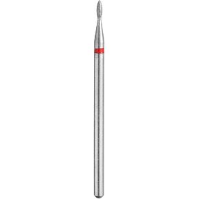 HARFINGTON 200-230 Grits Diamond Grinding Bit 2.2mm Oval Head 2.35mm Shank 9mm Length Stone Sanding Drill Bits Rotary Tool for Ceramic Glass Grinding, Polishing