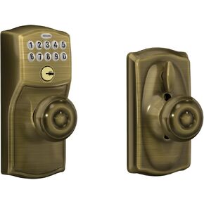 SCHLAGE FE595 622 PLY Keypad Entry with Flex Electronic Lock, Matte Black