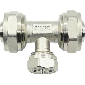 M8014 For RapidAir MaxLine Compressed Air Piping 3/4" 3/4" 1/2" Air Tubing Tee fitting