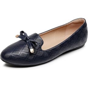 VenusCelia Women's Serenity Bow Flat Shoe