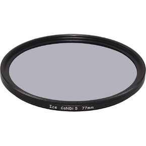 ICE 77mm CPL / 5 Stop ND Combo Filter Circular Polarizer / ND32 Optical Glass Wide Angle Candi-5 Ideal for Waterfalls