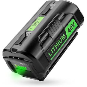OP4060 40V 6.5Ah Battery Replacement for Ryobi 40V Battery OP4050A OP4015 OP4026 OP40201 OP40261 OP4030 OP40301 OP4040 OP4050 for Ryobi 40V Lithium Battery