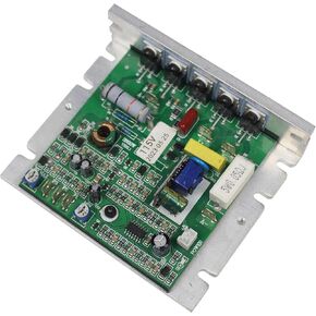 CNCTOPBAOS Mini Lathe Main Control Board 110V for CJ0618 0618 210 Lathe Speed Regulator Controller Card 182 Circuit Board 0618A Control Panel Assembly PCB Board with Aluminum Seat Output 0-180VDC 8A