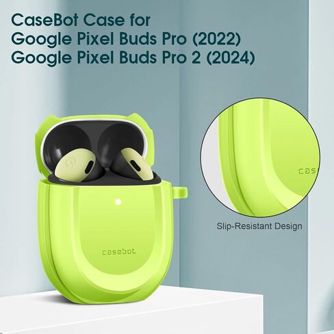 CaseBot Silicone Case for Google Pixel Buds Pro 2 2024/Pixel Buds Pro 2022 in Saudi Arabia