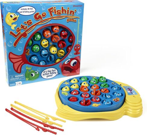 إصدار Amazon الحصري الإضافي Let's Go Fishin' - يتضمن لعبة Lucky Ducks Make-A-Match! in Kuwait