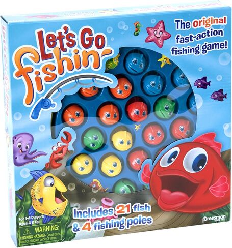 إصدار Amazon الحصري الإضافي Let's Go Fishin' - يتضمن لعبة Lucky Ducks Make-A-Match! in Kuwait
