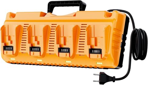 Replacement Charger for Dewalt 12V 20V MAX Chager DCB104, 4-Port, Rapid Charge, 2 USB Ports in Saudi Arabia