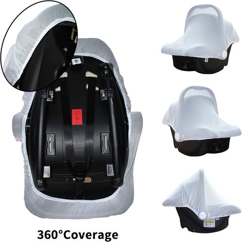 Baby Mosquito Net for Stroller, Applies to, Mosquito Nets for Cribs for Babies, Bassinet, Baby Strollers, Portable Mini Crib. (White) in Saudi Arabia