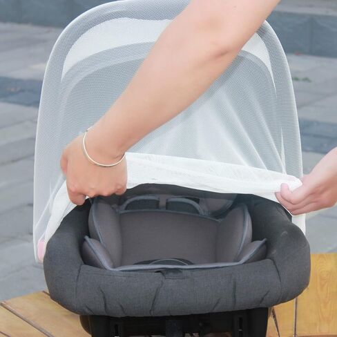 Baby Mosquito Net for Stroller, Applies to, Mosquito Nets for Cribs for Babies, Bassinet, Baby Strollers, Portable Mini Crib. (White) in Saudi Arabia