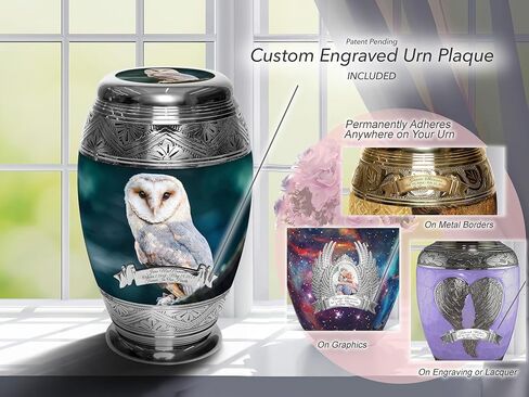 Cozy Cardinal Cremation Urns for Human Ashes Adult Male for Funeral, Burial or Home. Cremation Urns for Adult Male Large Urns for Dad and Cremation Urns for Adults XL Large & Small Urns for Ashes in Kuwait