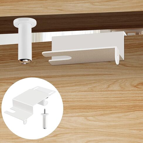 Child Safety Door Top Lock, TAMIDN Top Door Locks for Kids Safety Made of Durable Metal, Adjustable Child Locks for Door, Door lock kid proof for Childproofing Interior-Exterior Doors in Saudi Arabia