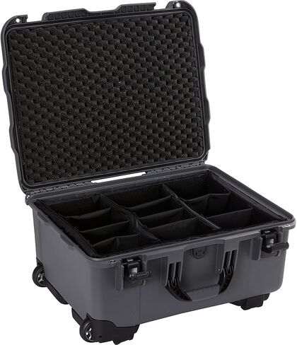 NANUK 950 Hard Case with Cubed Foam – Waterproof Travel Camera Hard Case with Wheels, 22.8" x 18.3" x 11.7", Dustproof and Impact-Resistant, Ideal for Heavy Loads – Black in Saudi Arabia