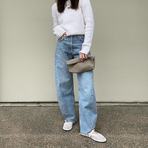 شبكة الباليه المسطحة للنساء مشبك حزام راقصة الباليه الشقق مريح عارضة راقصة الباليه شبكة صيد السمك ماري جين الشقق اللباس اليومي in Kuwait