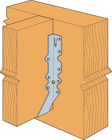 Simpson Strong Tie LU28 20-Gauge 2x8 Face Mount Joist Hanger 100-per box in Saudi Arabia