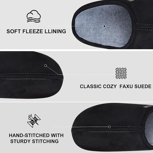 Orthopedic Slippers with Arch Support Women Men | Orthotic Slippers for Plantar Fasciitis Foot Pain Relief,Cozy Slip On Mules,Wide Width,Indoor Outdoor,Rubber Soles in Saudi Arabia