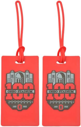 Pack of 2 North Carolina Tar Heels PVC Luggage Tags in Kuwait