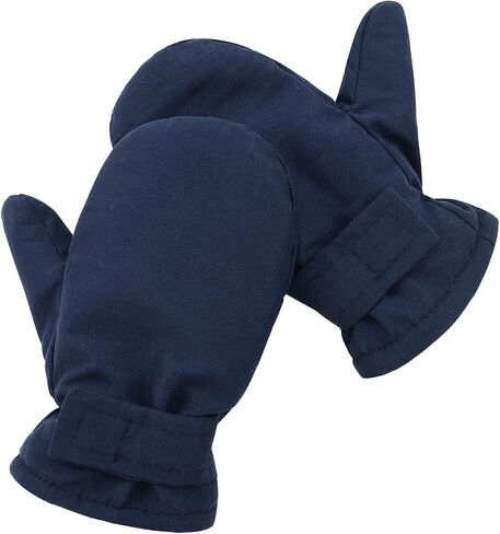 American Trends Toddler Gloves Warm Kids Winter Ski Gloves Lined Fleece Mittens Snow Waterproof Mittens for Baby Boys Girls in Saudi Arabia