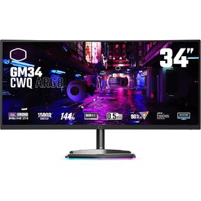 Cooler Master Tempest GP27U 27" 4K UHD 3840 x 2160 Quantum Dot MiniLED Gaming Monitor, HDR1000 Ready, FreeSync/G-Sync, 160Hz, 1ms Response, 98% DCI-P3, VESA Mounting Tilt & Swivel Adjustment,Black