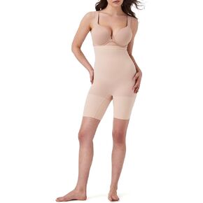SPANX، شورت قوة أعلى (3 عبوات)، أسود جدًا، 1X